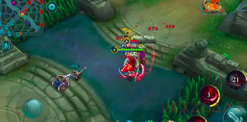 Ruby Mobile Legend Gameplay