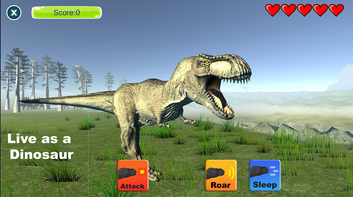 Dinosaur Sim oleh 3583 Bytes