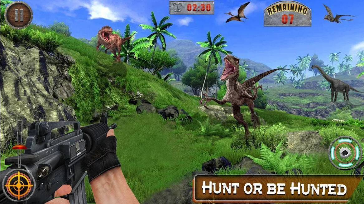 Dino Hunter 3D – Dinosaur Survival Games 2020 oleh Door to games