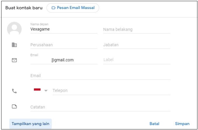 cara mudah kirim email masal