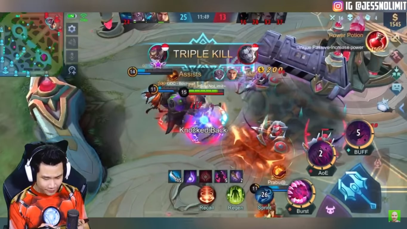 Build Tersakit Hanzo Mobile Legends