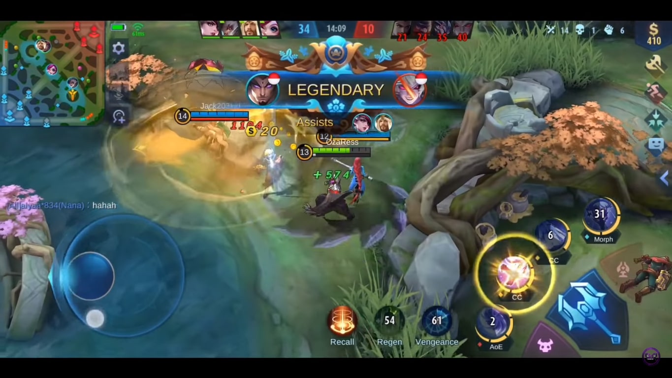 Hero Terbaru Yu Zhong Mobile Legends