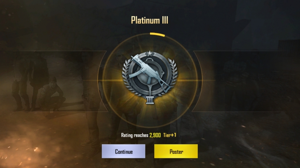 Urutan Rank PUBG Mobile