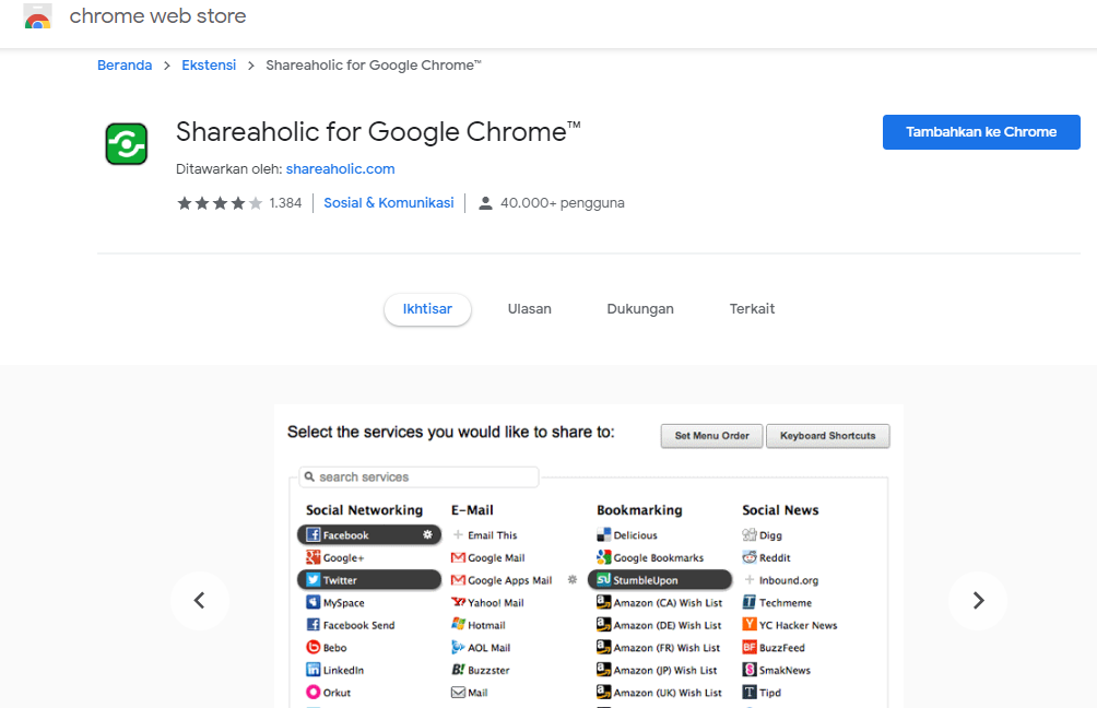 ekstensi Chrome terbaik