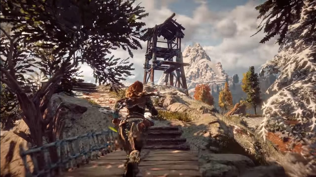 Pemandangan yang indah