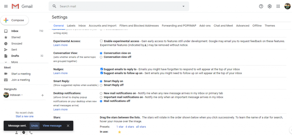 cara menarik email salah kirim