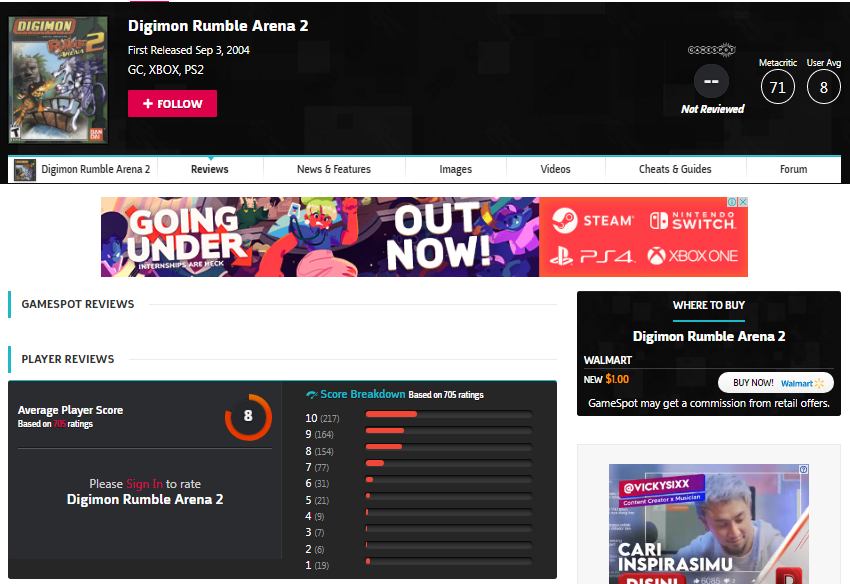 Review Digimon Rumble Arena 2 PS2