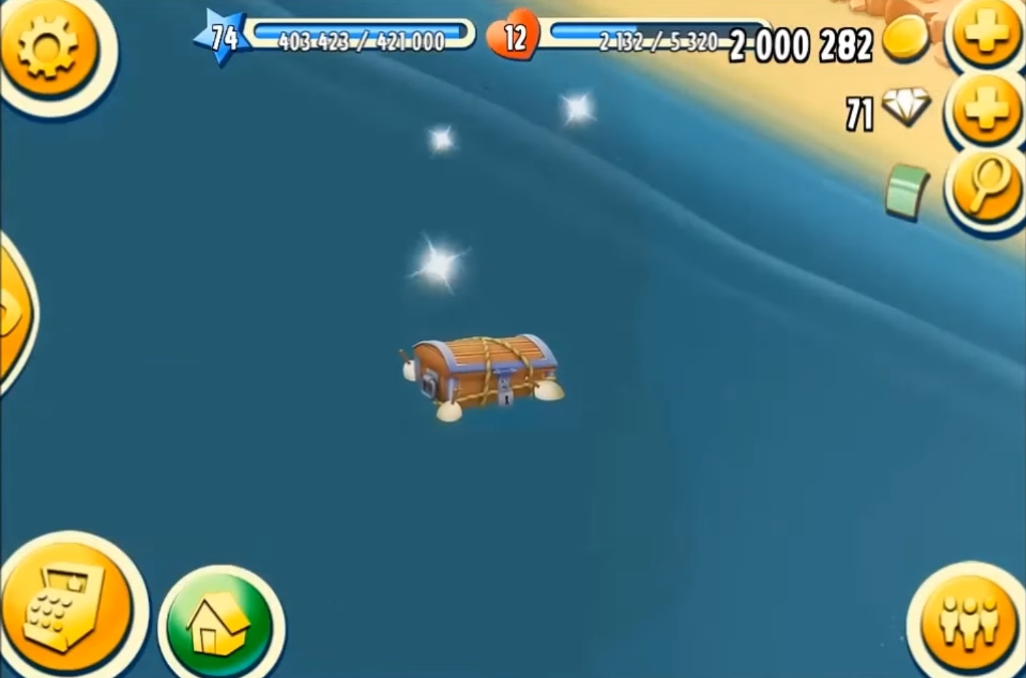 Floating Treasure Chest