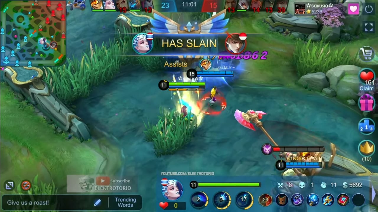 Build Aurora Mobile Legends Tersakit