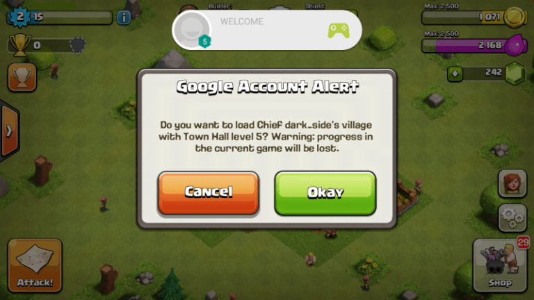 Cara Menambah Akun Baru COC