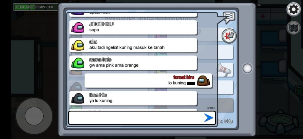 5. 10 Username Lucu Among Us