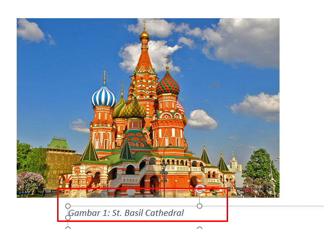 Cara Menyisipkan Caption Gambar Di Miscrosoft Word