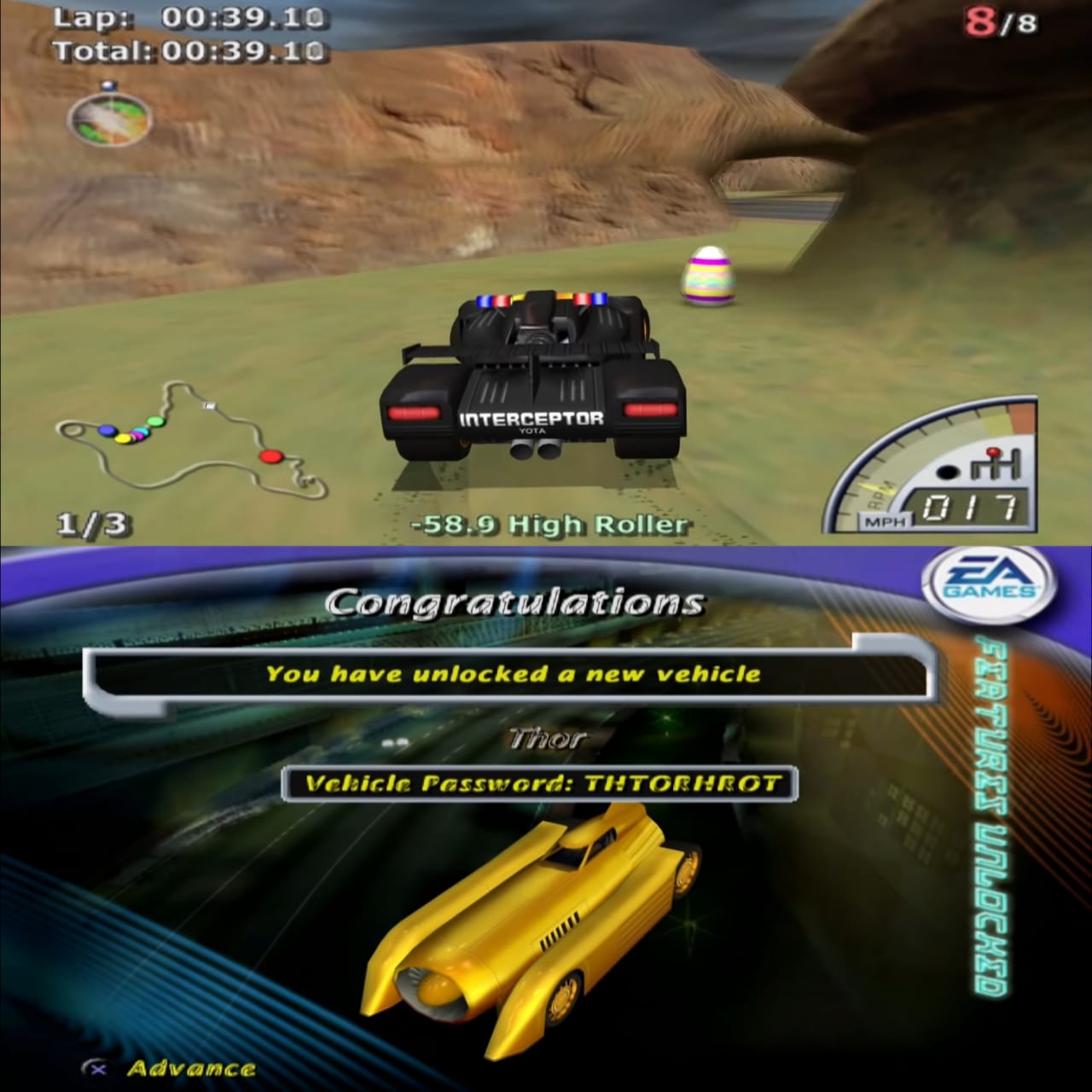 Letak dan Lokasi Telur Rumble Racing : Outer Limits