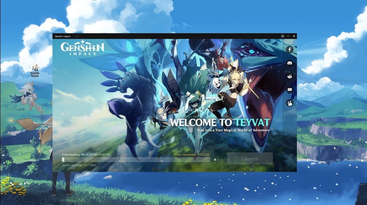 Cara Main Genshin Impact di PC