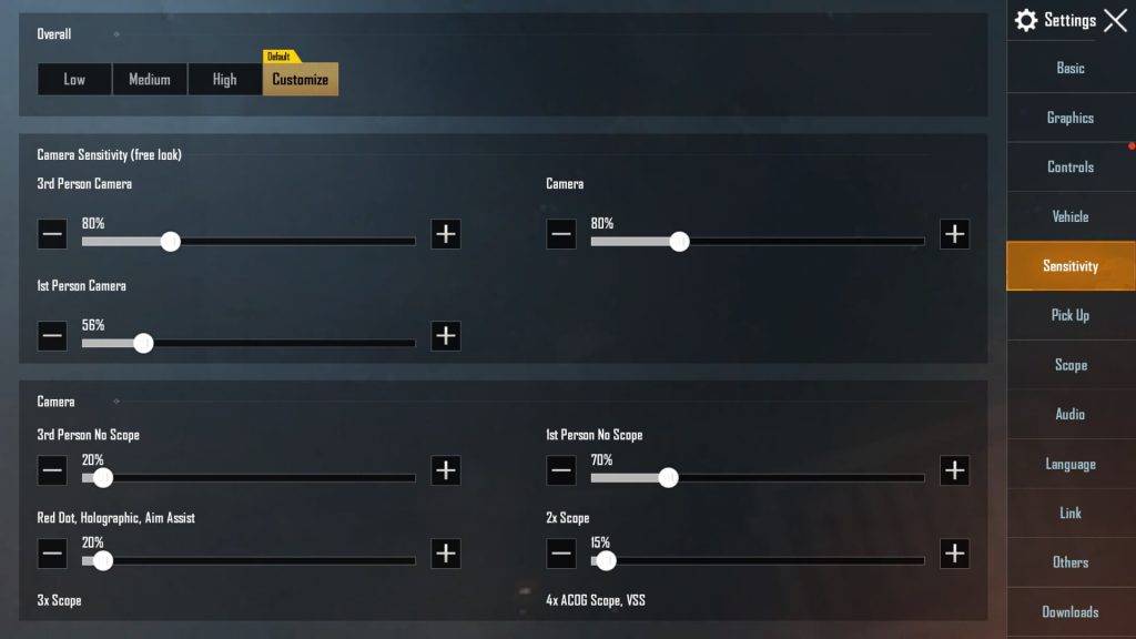 Tips Mengatur Sensitivitas PUBG