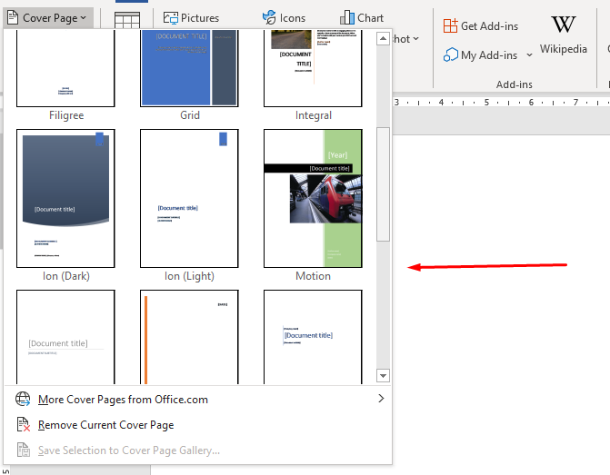 Cara Membuat Cover Page di Microsoft Word