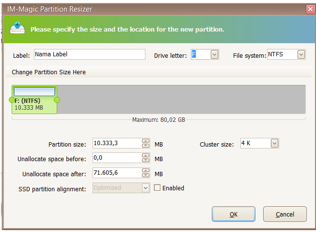 cara menggunakan partition magic