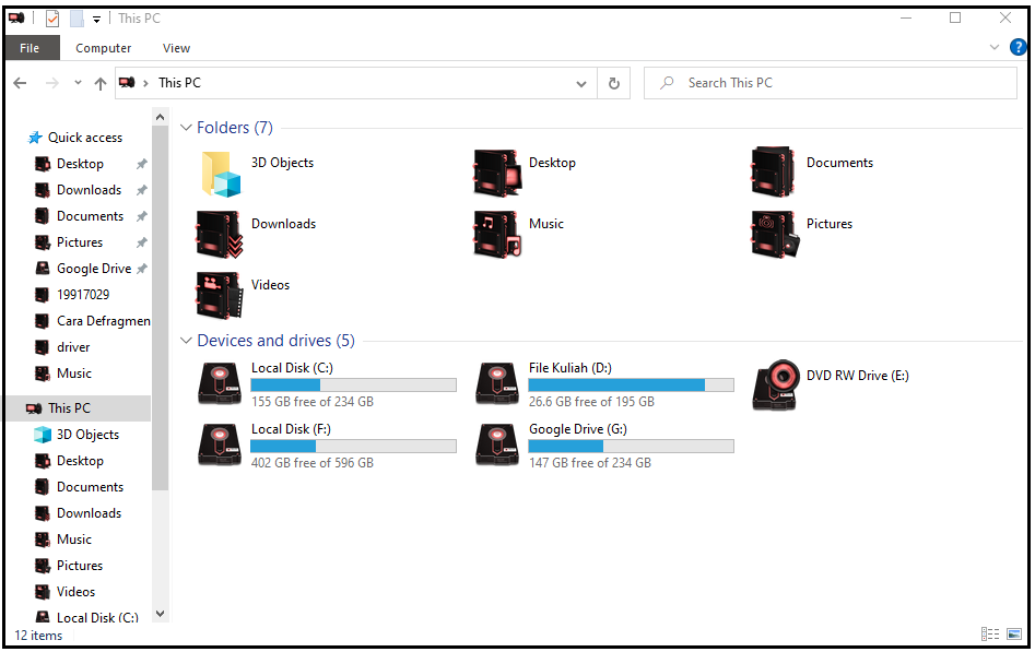 Cara Defragment Hardisk Windows 10