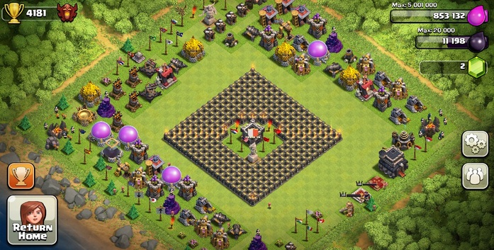 Menyerang Inferno Tower