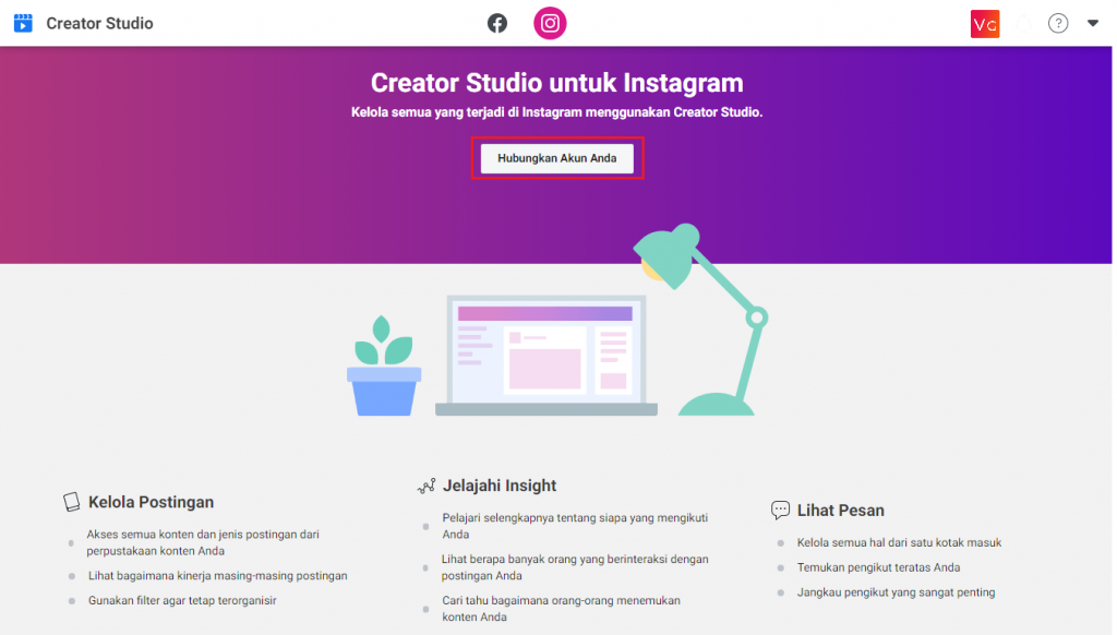 cara membuat schedule post instagram