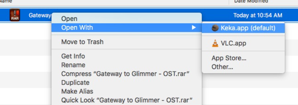 Cara Membuka File RAR di MacOS