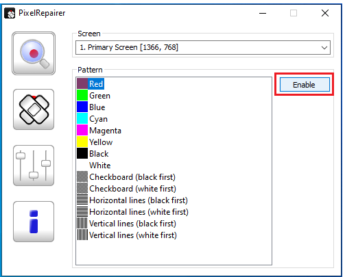 cara cek monitor dead pixel