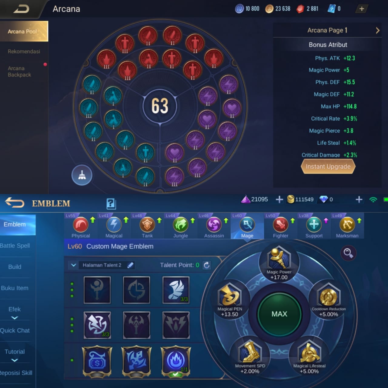 AOV (Arena of Valor) VS ML (Mobile Legends)