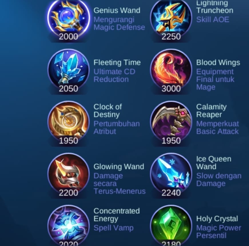 Kenalan dengan Item Mobile Legends, Magic