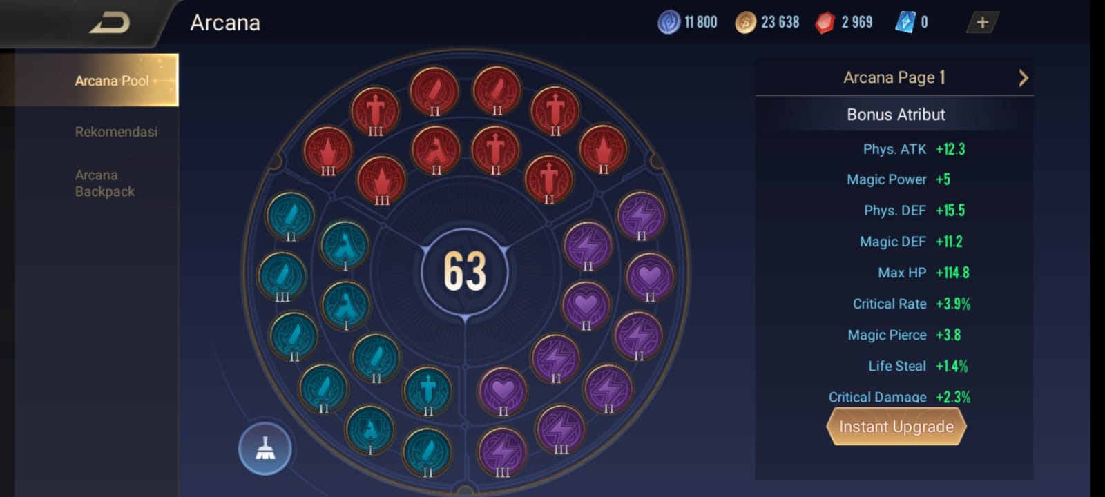 List Arcana AOV Terlengkap dengan Efek dan Hero