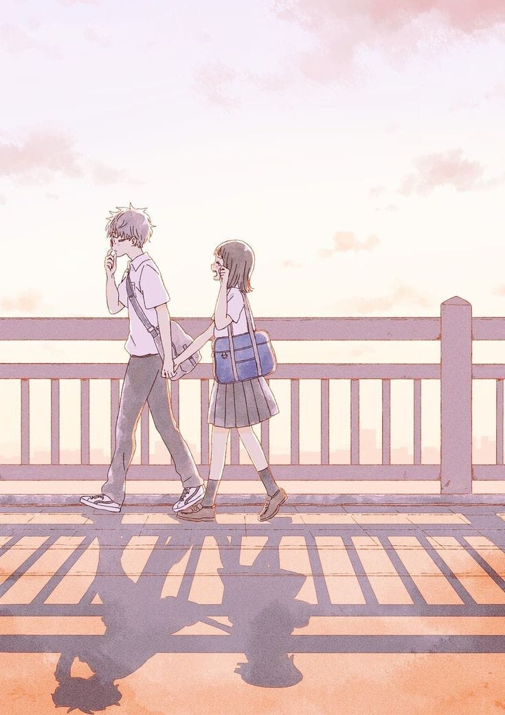 Wallpaper Anime Romantis