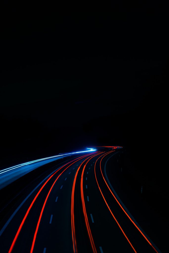 Wallpaper Light Trails