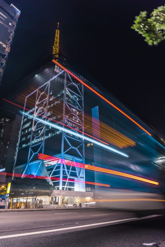 Wallpaper Light Trails