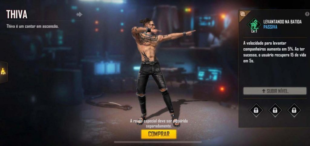 gambar karakter free fire Thiva