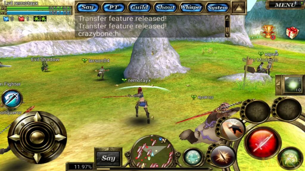 Rekomendasi Game MMORPG Android 