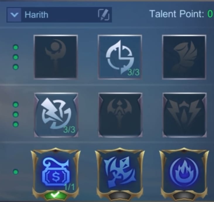 Emblem Harith Mobile Legends