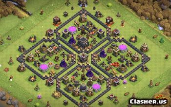 Base TH 9 COC, Anti Tembus Tembus Club!