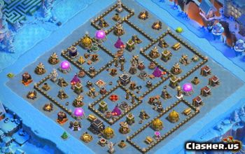 15 Rekomendasi Base TH 9 COC, Anti Tembus Tembus Club!