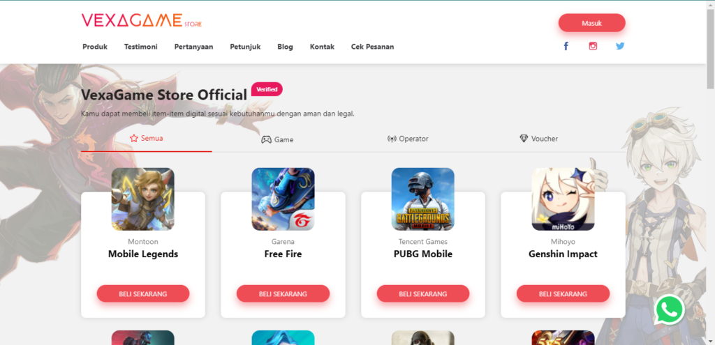 situs top up game online