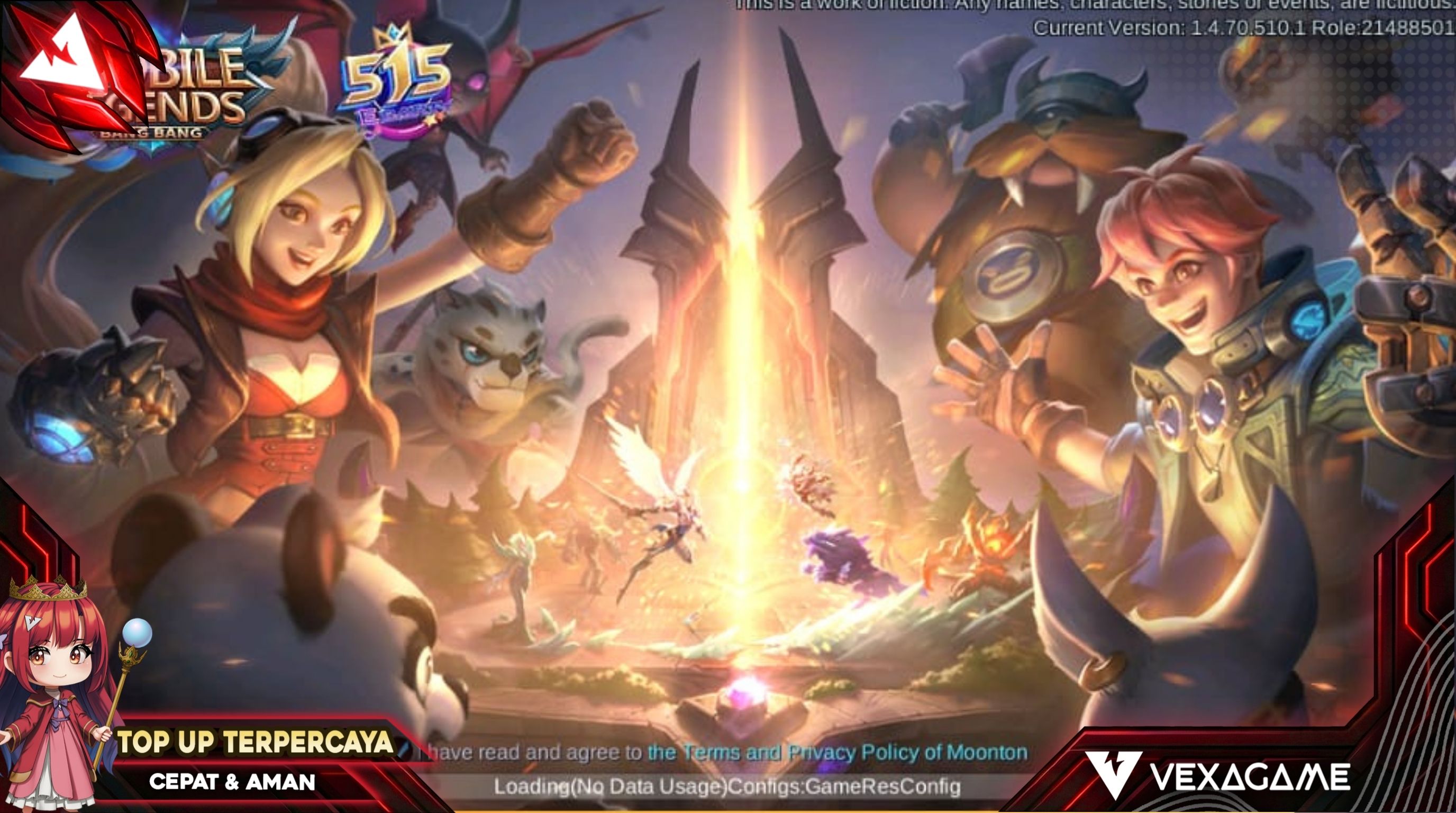 Cara Custom Loading Screen ML 2026, Ganti Tampilan Awal Sesukamu, Anti ...