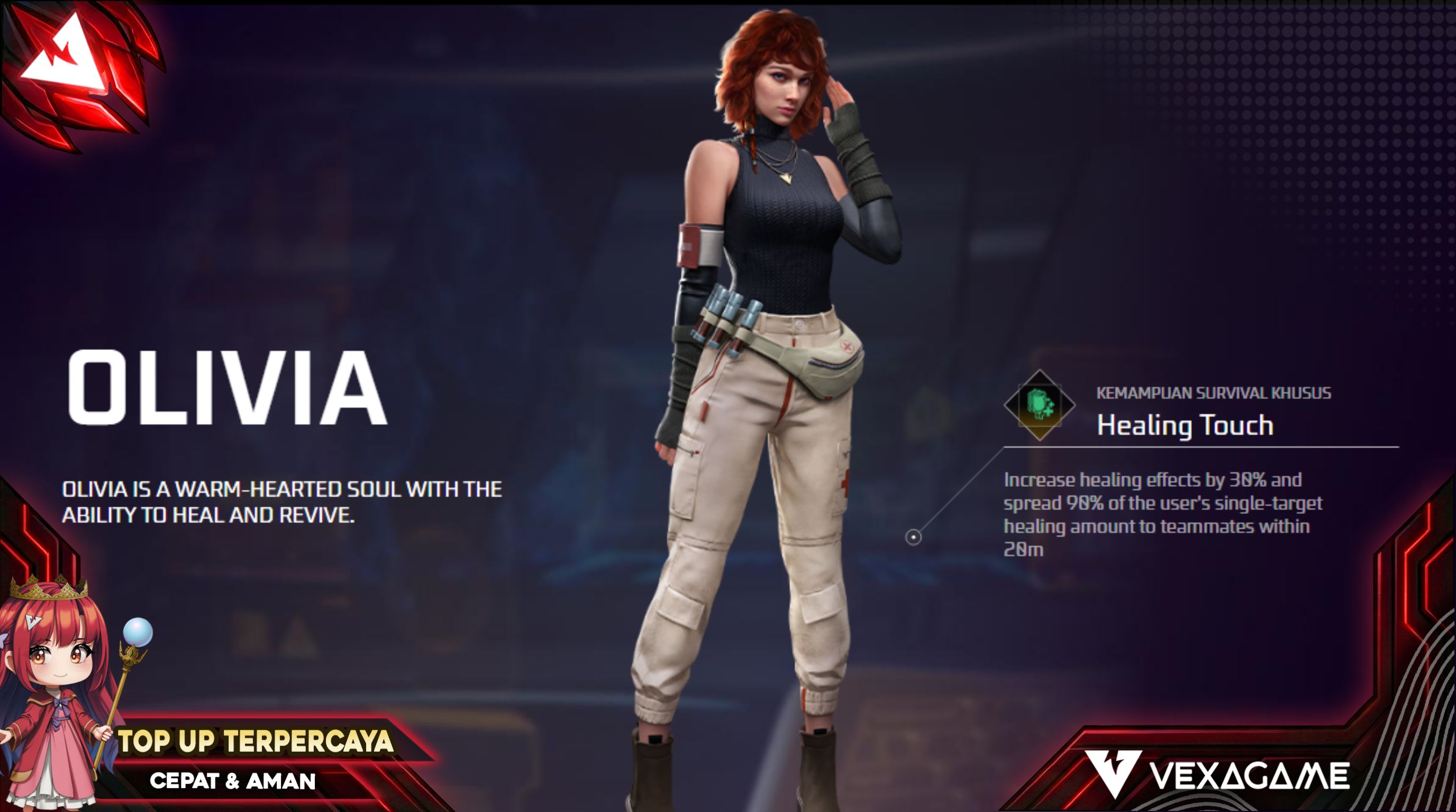 Guide Olivia FF: Role, Skill, Item, Kombinasi Karakter, dan Counter ...