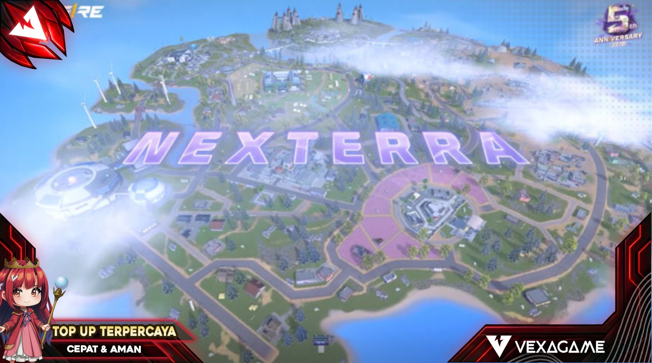 Guide Map Nexterra Free Fire: Memanfaatkan Fitur Anti-Gravitasi dan ...